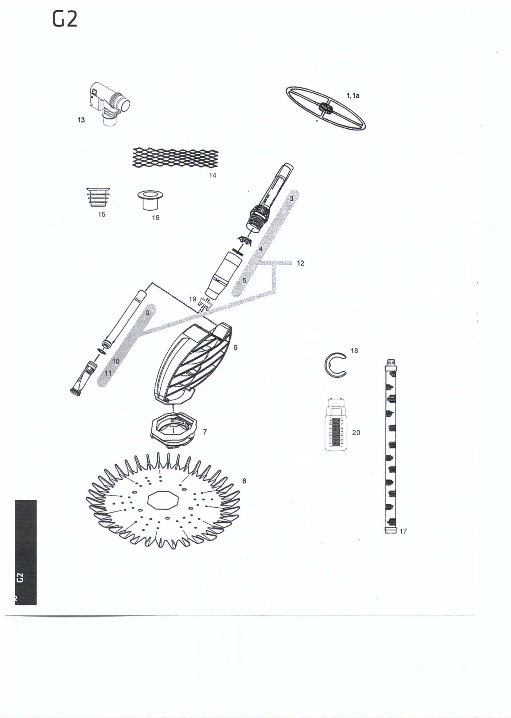 G2 Parts Break Down